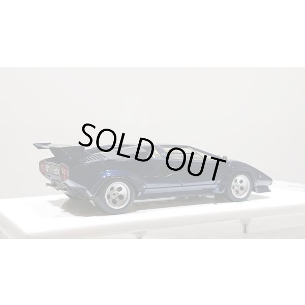 画像7: EIDOLON 1/43 Lamborghini Countach LP5000S 1982 with Rear wing Metallic Dark Blue (7)