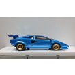 画像6: EIDOLON 1/43 Lamborghini Countach LP5000S 1982 with Rear wing Metallic Light Blue Limited 40 pcs. (6)