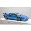 画像5: EIDOLON 1/43 Lamborghini Countach LP5000S 1982 with Rear wing Metallic Light Blue Limited 40 pcs. (5)