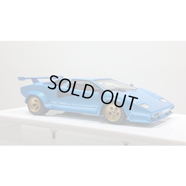 画像5: EIDOLON 1/43 Lamborghini Countach LP5000S 1982 with Rear wing Metallic Light Blue Limited 40 pcs. (5)