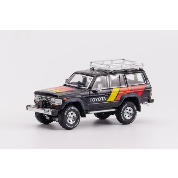 画像1: Gaincorp Products 1/64 Toyota Land Cruiser 60 LHD Black (1)