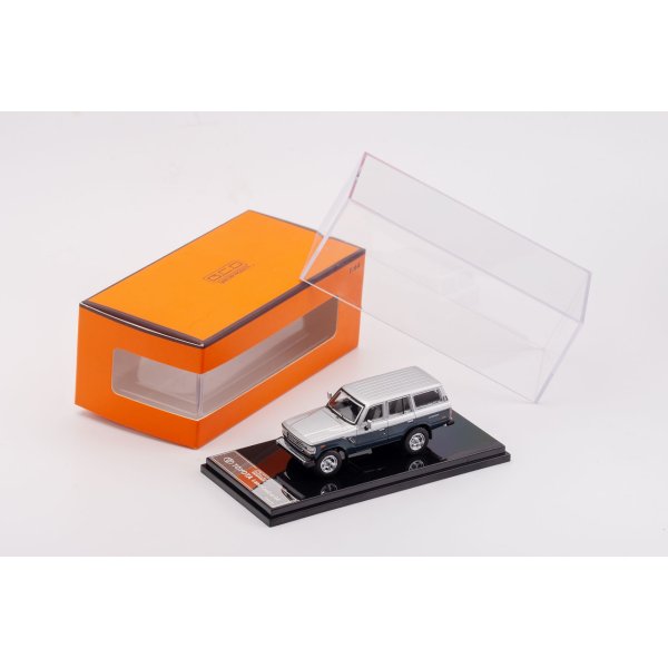 画像9: Gaincorp Products 1/64 Toyota Land Cruiser 60 RHD Silver/Dark Blue (9)