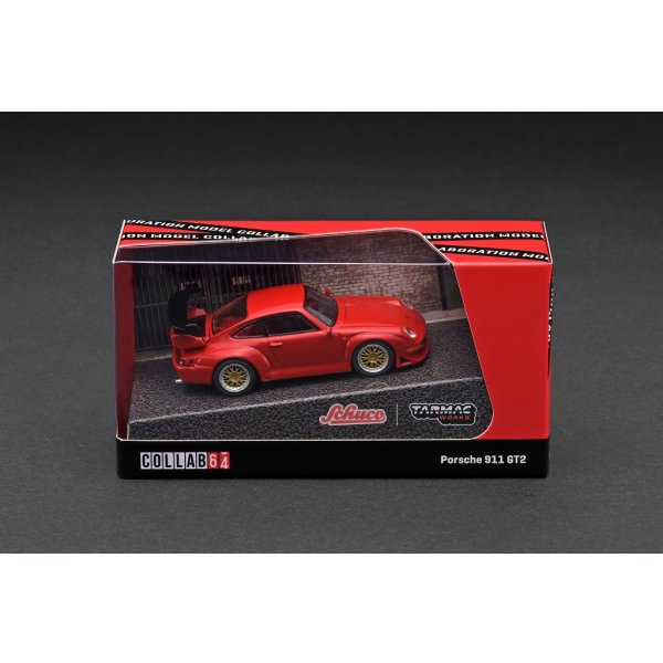 画像3: Tarmac Works 1/64 Porsche 911 (993) GT2 Red (3)