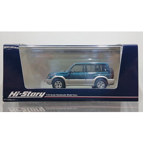 画像1: Hi Story 1/43 SUZUKI ESCUDO NOMADE V6-2000 (1994) Dark Turquoise Green Metallic (1)