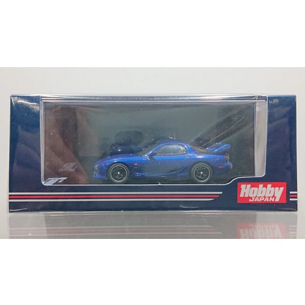 画像1: Hobby JAPAN 1/64 Enfini RX-7 FD3S (A-SPEC.) / MAZDA SPEED Innocent Blue Mica (1)
