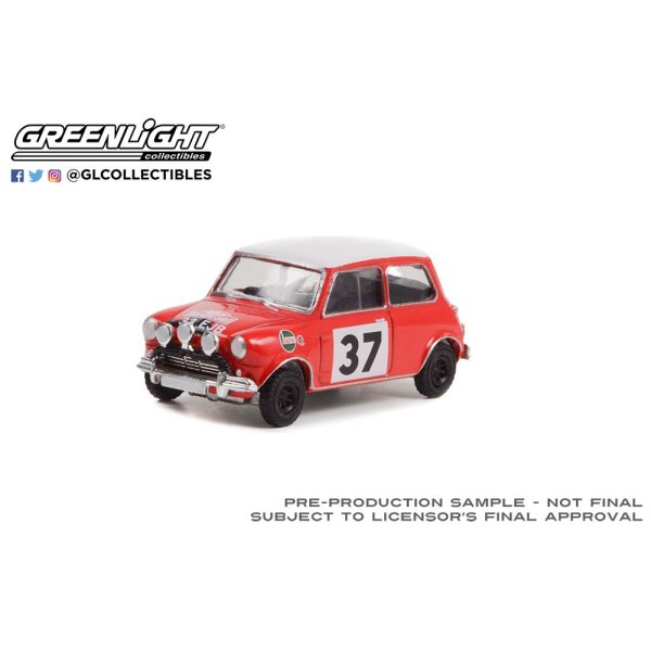 画像2: GREEN LiGHT EXCLUSIVE 1/64 Hot Hatches Series 2 - 1964 Morris Mini Cooper S - 1964 Monte Carlo Rally #37 (2)