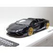 画像9: EIDOLON 1/43 Lamborghini Aventador LP780-4 Ultimae Roadster 2021 (Dianthus Wheel) Black Limited 60 pcs. (9)