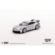 画像2: MINI GT 1/64 Porsche 911 (992) GT3 GT Silver Metallic (LHD) (2)