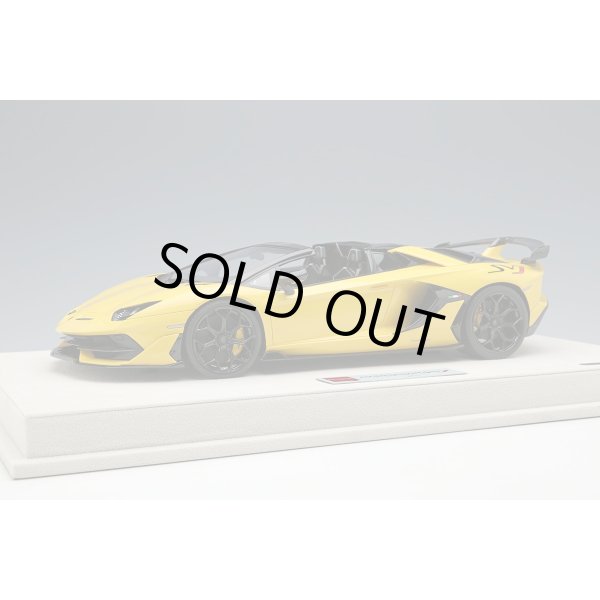 画像1: EIDOLON 1/18 Lamborghini Aventador SVJ Roadster 2019 (Leirion wheel) Giallo Inti Limited 30 pcs. (1)