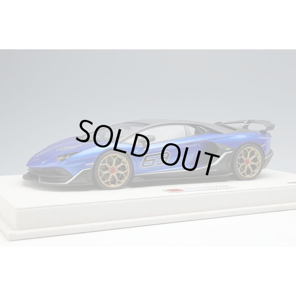 画像1: EIDOLON 1/18 Lamborghini Aventador SVJ 63 2018 Blue Neissance Limited 63 pcs. (1)