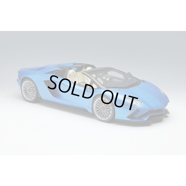 画像5: EIDOLON 1/18 Lamborghini Aventador S Roadster 2017 Blue Aegir Limited 80 pcs. (5)