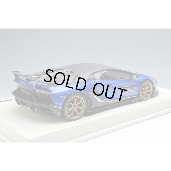 画像4: EIDOLON 1/18 Lamborghini Aventador SVJ 63 2018 Blue Neissance Limited 63 pcs. (4)