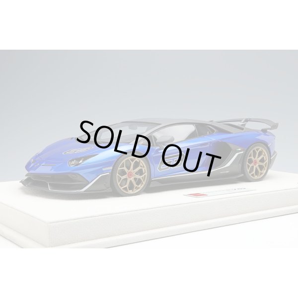 画像2: EIDOLON 1/18 Lamborghini Aventador SVJ 63 2018 Blue Neissance Limited 63 pcs. (2)