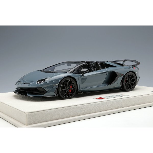 画像2: EIDOLON 1/18 Lamborghini Aventador SVJ Roadster 2019 (Leirion wheel) Grigio Terrestre Limited 30 pcs. (2)