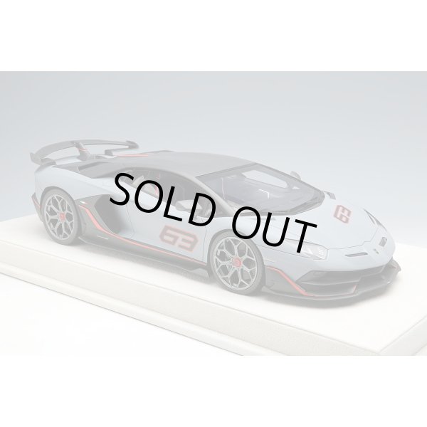 画像5: EIDOLON 1/18 Lamborghini Aventador SVJ 63 2018 Grigio Aqueso Limited 63 pcs. (5)