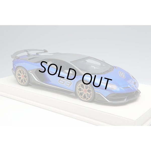 画像5: EIDOLON 1/18 Lamborghini Aventador SVJ 63 2018 Blue Neissance Limited 63 pcs. (5)