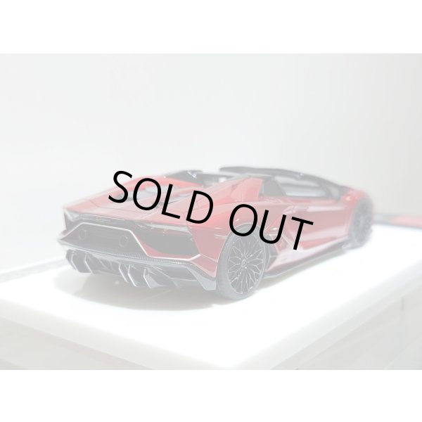画像10: EIDOLON 1/43 Lamborghini Aventador LP780-4 Ultimae Roadster 2021 (Dianthus Wheel) Rosso Ephesto / Rosso Metis Limited 100 pcs. (10)