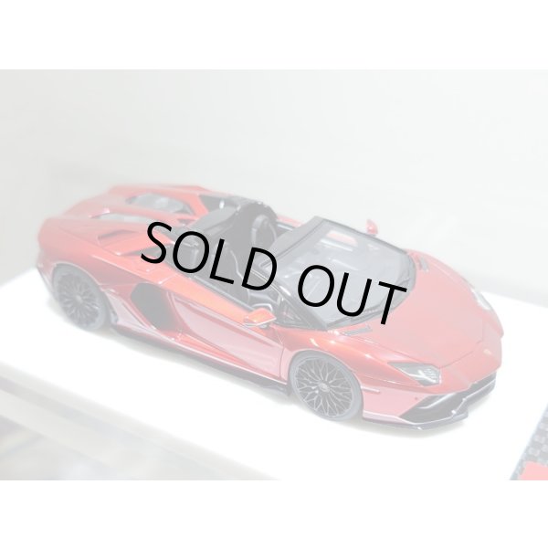 画像11: EIDOLON 1/43 Lamborghini Aventador LP780-4 Ultimae Roadster 2021 (Dianthus Wheel) Rosso Ephesto / Rosso Metis Limited 100 pcs. (11)