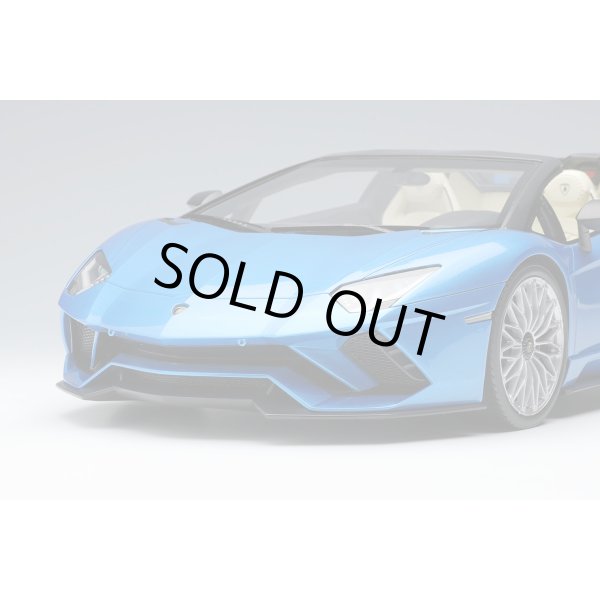 画像9: EIDOLON 1/18 Lamborghini Aventador S Roadster 2017 Blue Aegir Limited 80 pcs. (9)