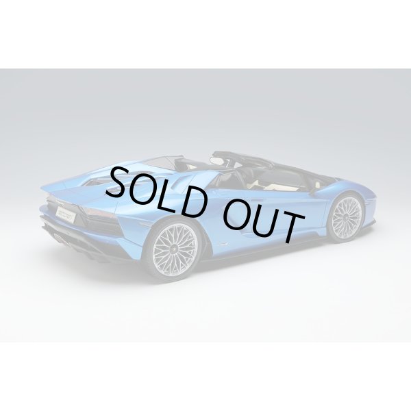 画像4: EIDOLON 1/18 Lamborghini Aventador S Roadster 2017 Blue Aegir Limited 80 pcs. (4)