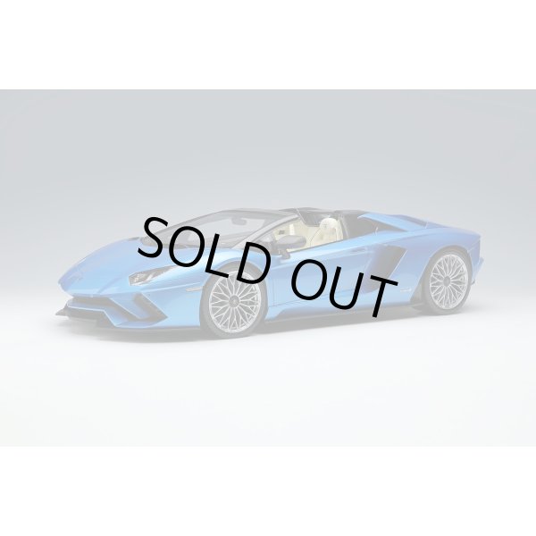 画像2: EIDOLON 1/18 Lamborghini Aventador S Roadster 2017 Blue Aegir Limited 80 pcs. (2)