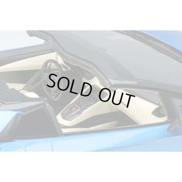 画像7: EIDOLON 1/18 Lamborghini Aventador S Roadster 2017 Blue Aegir Limited 80 pcs. (7)