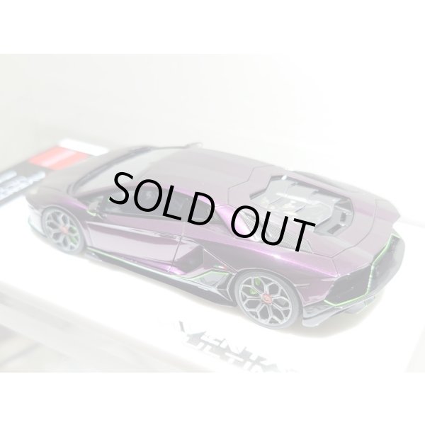 画像11: EIDOLON 1/43 Lamborghini Aventador LP780-4 Ultimae 2021 (Leirion Wheel) Alba Cielo Limited 30 pcs. (11)