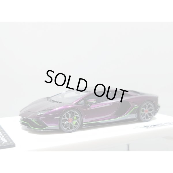 画像1: EIDOLON 1/43 Lamborghini Aventador LP780-4 Ultimae 2021 (Leirion Wheel) Alba Cielo Limited 30 pcs. (1)
