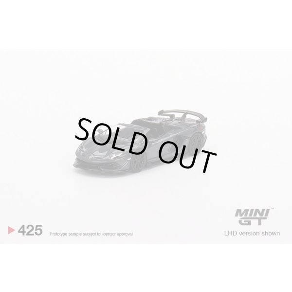 画像2: MINI GT 1/64 Lamborghini Aventador SVJ Roadster Grigio Telesto (RHD) (2)