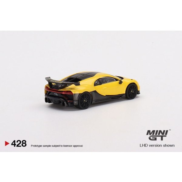 画像3: MINI GT 1/64 Bugatti Chiron Pursport Yellow (LHD) (3)