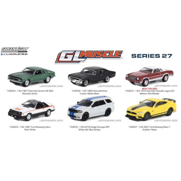 画像1: GREEN Light 1/64 Green Light Muscle Series 27 (1)