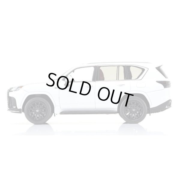 画像3: Kyosho Original 1/43 Lexus LX 600 F SPORT (White Nova GF/輸出専用車LHD) (3)