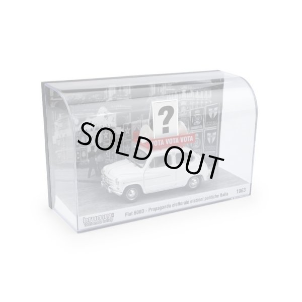 画像3: Brumm 1/43 Fiat 600D 1963 Italian General Election (3)