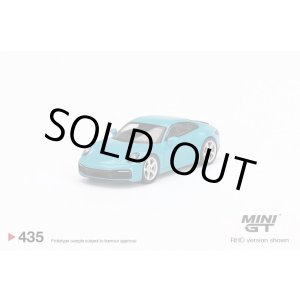 画像: MINI GT 1/64 Porsche 911 (992) Carrera S Miami Blue (RHD)
