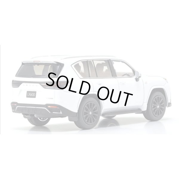 画像2: Kyosho Original 1/43 Lexus LX 600 F SPORT (White Nova GF/輸出専用車LHD) (2)