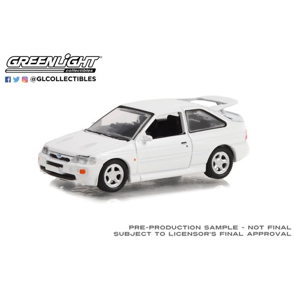 画像1: GREEN LiGHT EXCLUSIVE 1/64 1995 Ford Escort RS Cosworth - Diamond White (1)