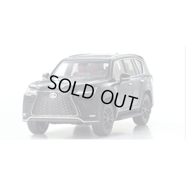 画像10: Kyosho Original 1/43 Lexus LX 600 F SPORT (Black F/輸出専用車LHD) (10)
