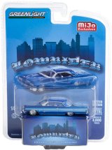 画像: GREEN Light 1/64 1964 Chevrolet Impala Lowrider Blue 北米限定