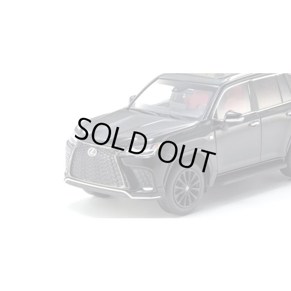 画像6: Kyosho Original 1/43 Lexus LX 600 F SPORT (Black F/輸出専用車LHD) (6)