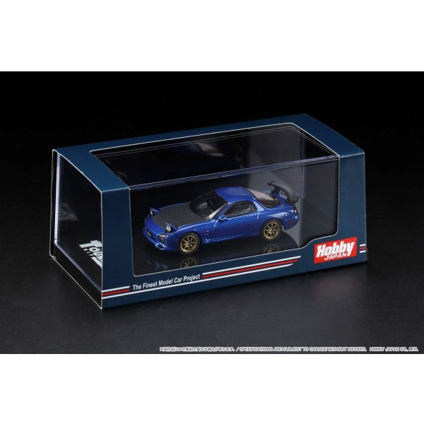 画像2: Hobby JAPAN 1/64 Enfini RX-7 FD3S (A Spec.) GT WING Innocent Blue Mica (2)