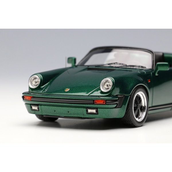 画像7: VISION 1/43 Porsche 911 Carrera 3.2 Speedster Turbolook 1989 Forest green metallic (7)