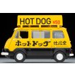 画像3: TOMYTEC 1/64 Limited Vintage Subaru Sambar Light Van Hot Dog Shop (Yellow/Black) with Figure (3)