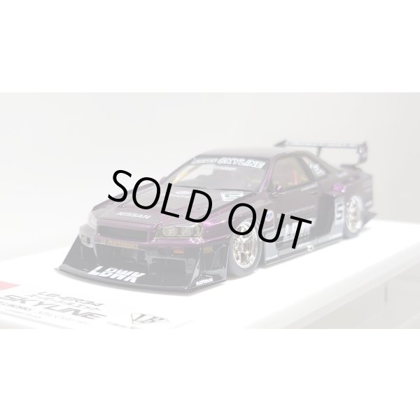 画像9: EIDOLON 1/43 LB-ER34 Super Silhouette SKYLINE Alba Cielo / Black Tow-tone color Limited 35 pcs. (9)