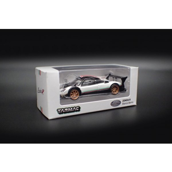 画像1: Tarmac Works 1/64 Pagani Zonda R Bianco Benny (1)