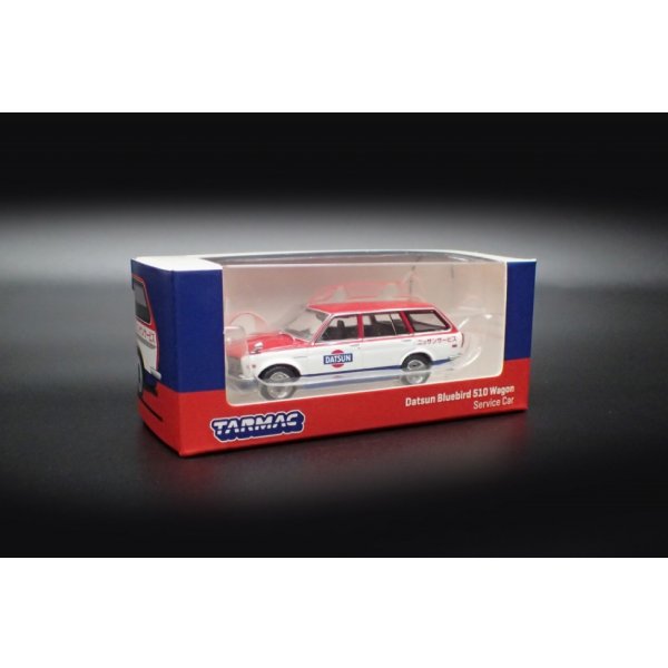 画像1: Tarmac Works 1/64 Datsun Bluebird 510 Wagon Service Car (1)
