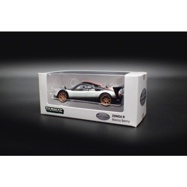 画像2: Tarmac Works 1/64 Pagani Zonda R Bianco Benny (2)