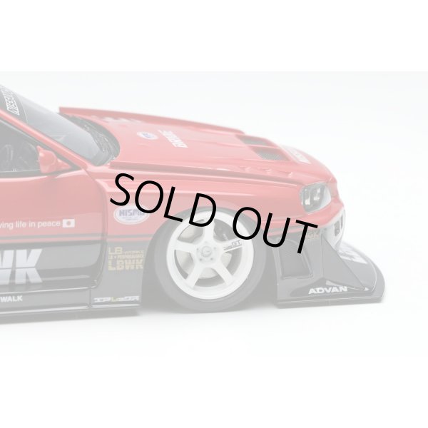 画像8: EIDOLON 1/43 LB-ER34 Super Silhouette SKYLINE (White Wheel) (8)