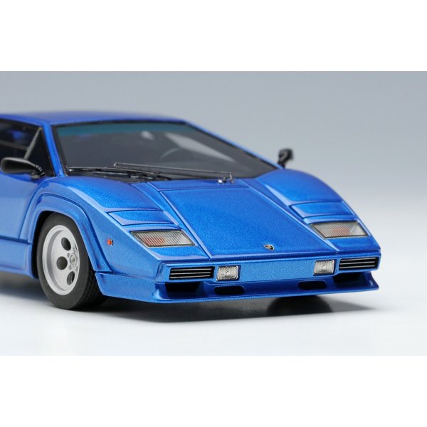 画像6: EIDOLON 1/43 Lamborghini Countach LP5000 QV 1988 Metallic Blue Limited 50 pcs. (6)