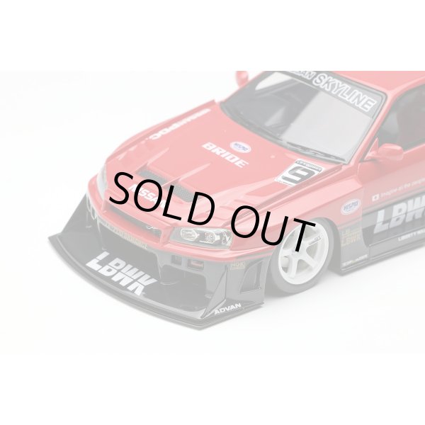 画像6: EIDOLON 1/43 LB-ER34 Super Silhouette SKYLINE (White Wheel) (6)