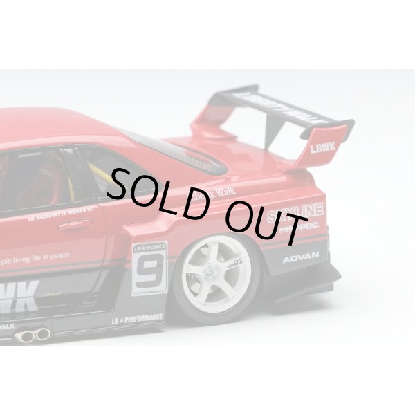 画像9: EIDOLON 1/43 LB-ER34 Super Silhouette SKYLINE (White Wheel) (9)